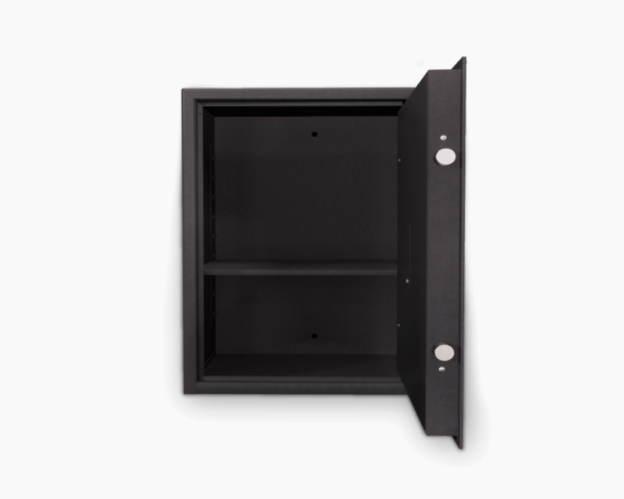 Newton S1 80L burglary resistant safe open front view